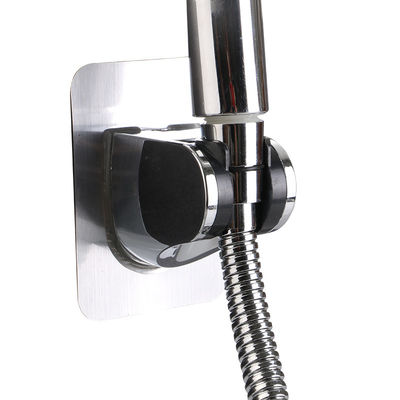 Wall Mounted Hand Held Shower Holder Bracket No Srews 7 Adjustable Position