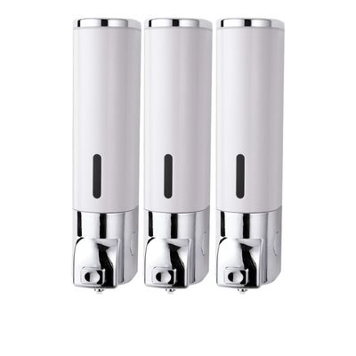 ABS Press 3 Pack 700ml Wall Mounted Soap Dispenser For Bathroom