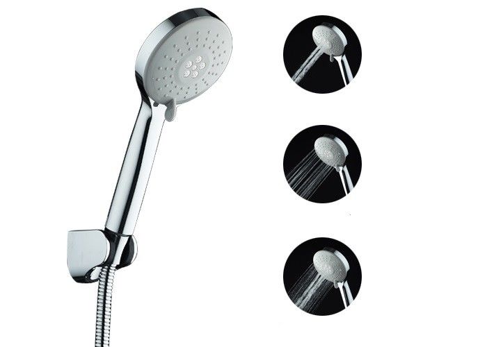 Clear Impurities W10cm Bathroom Handheld Shower ABS TPR chrome