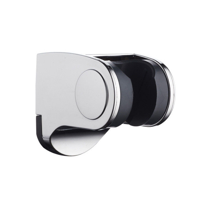 OEM Handheld Shower Head Stand , Silver Tone Hand Shower Wall Bracket