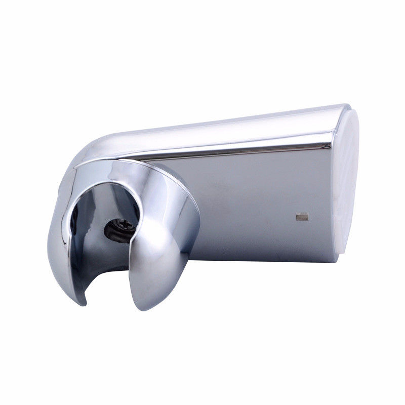 Multi Angle Rotating Shower Head Hook , Chrome ABS Shower Clip Holder